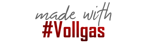 Online-Shop: Made with #Vollgas